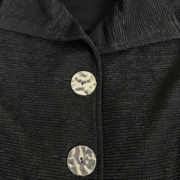 JM Collections 3/4 Sleeve Lightweight Jacket - Picture 11 of 11